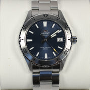Orient Mako Men's Blue Dial Staineless Steel Sports Watch RA-AC0Q02L