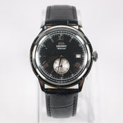 Orient Bambino V2 Men's Black Dial Black Leather Automatic Watch RA-AP0101B