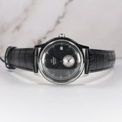 Orient Bambino V2 Men's Black Dial Black Leather Automatic Watch RA-AP0101B