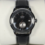 Orient Bambino V2 Men's Black Dial Black Leather Automatic Watch RA-AP0101B